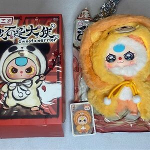 Baby Three I am not a warrior Lion/Fox plush with SPECIAL EYES!